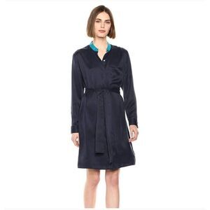 NWOT Equipment Femme Ravena Silk Blend Shirt Dress, Medium